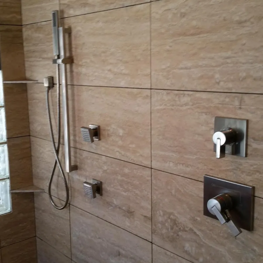 Shower fixture installation for Water Heater Replacement in Ellicott